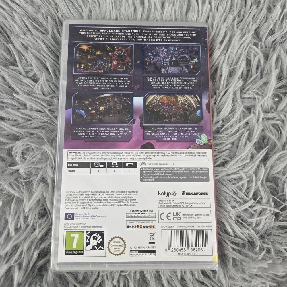 Spacebase‎ Startopia Nintendo Switch UK IMPORT